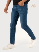 Men's Premium Denim-Medium Blue 2